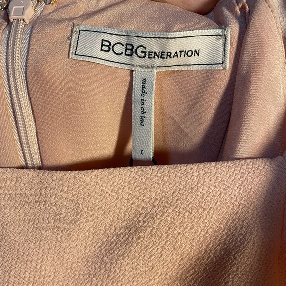 BCBGeneration Ruffled Square-Neck Dress - Picture 4 of 5